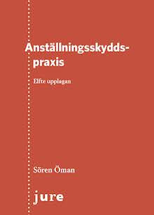 Omslaget till Anställningsskyddspraxis