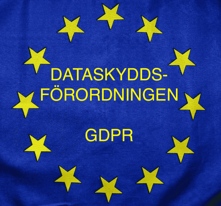 Bild representerande EU:s dataskyddsförordning
